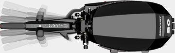 Mercury Marine introduces all-new 20hp EFI FourStroke outboard & the world’s first portable outboard tiller handle with ambidextrous control