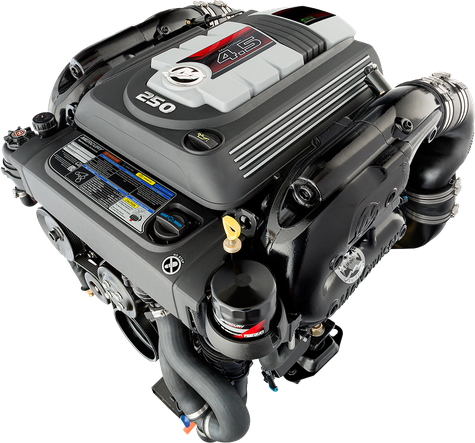 2019 Mercury Mercruiser 4.5L 250hp sterndrive inboard outboard engine block